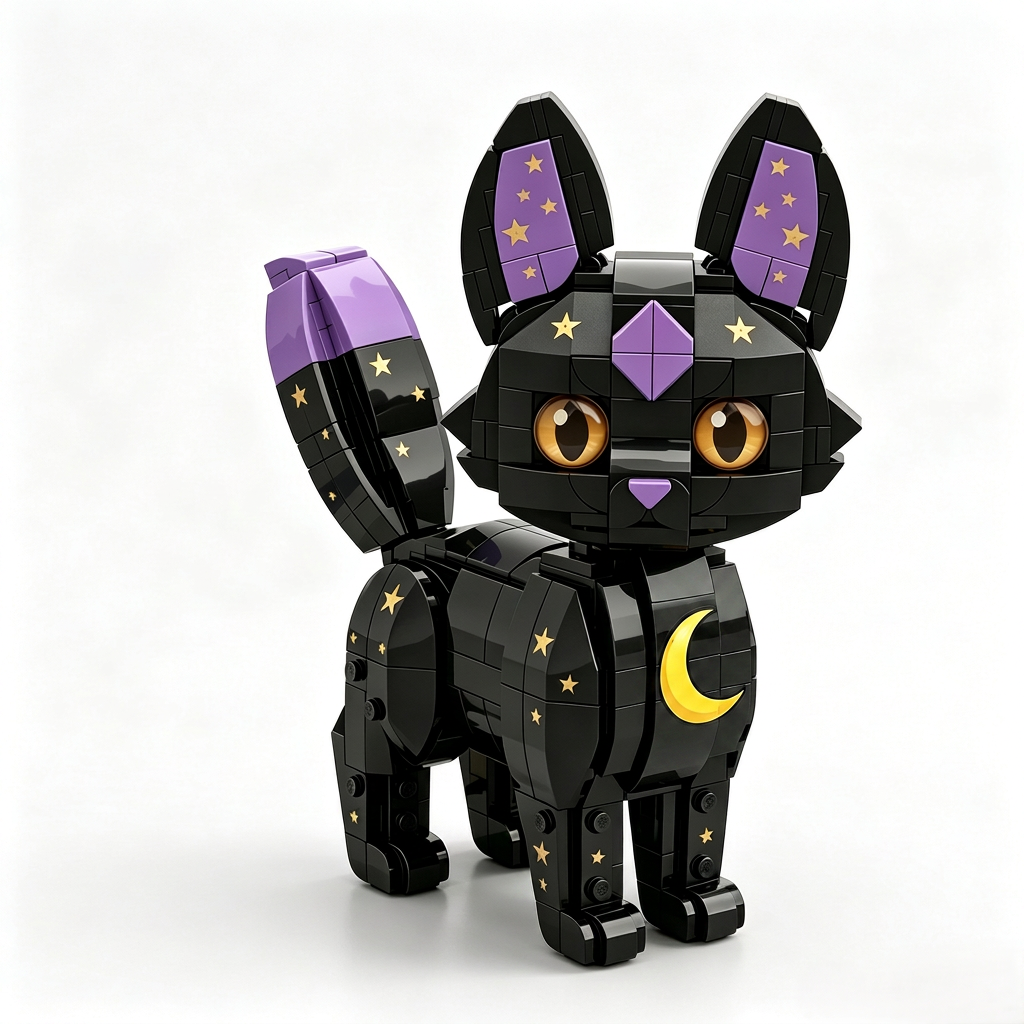 Moonlight Magic Bunny Building Block Set