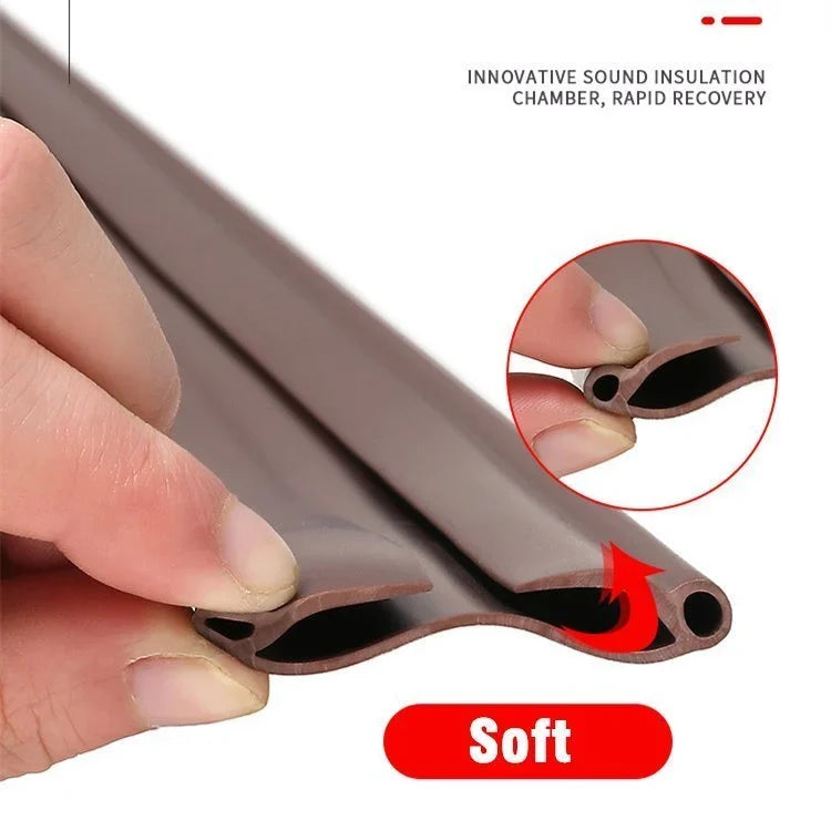 ❄️Summerfresh -50%!🚪 Sliding door bottom seal – 96 cm, cut to size, made of PVC
