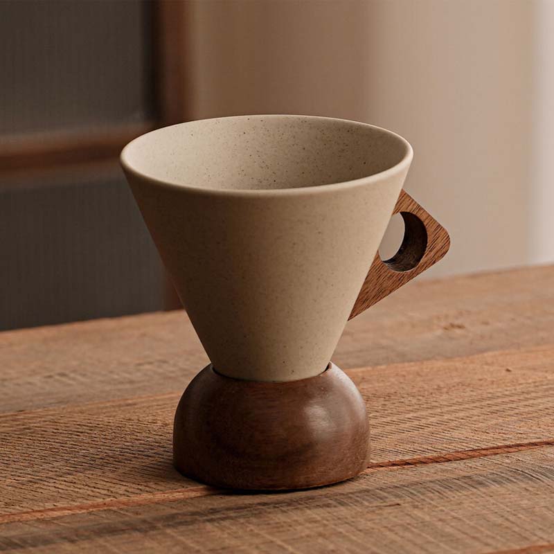 Unique ceramic coffee cup – luxury for your coffee time ☕