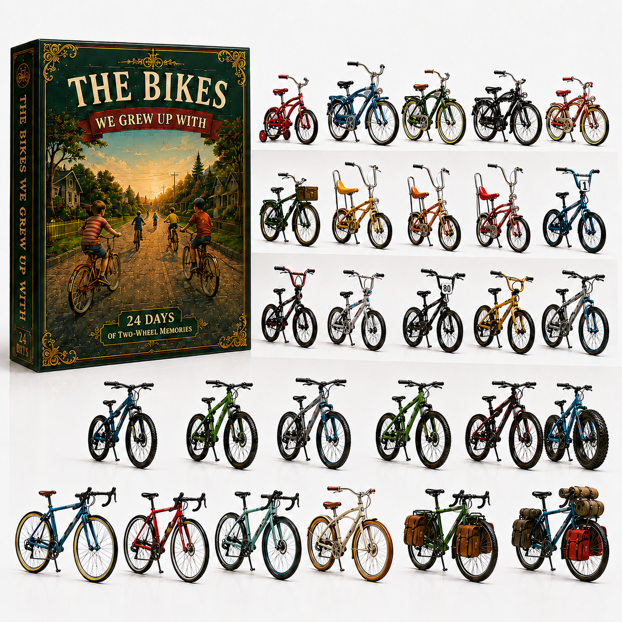 The Bikes We Grew Up With – 24-Day Vintage Bicycle Advent Calendar