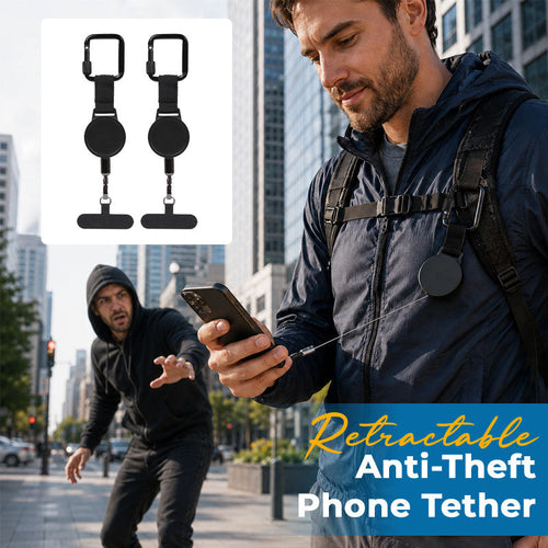 🔒 Retractable anti-theft device for mobile phone