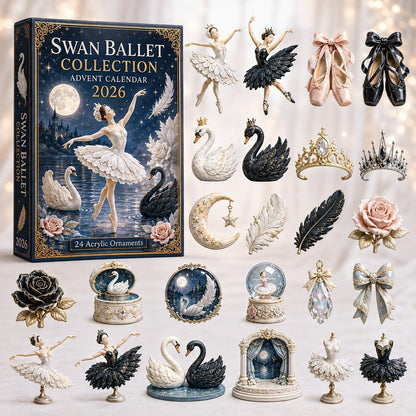 2026 Moonlight, Swans & Christmas Wishes – Swan Ballet Collection Advent Calendar