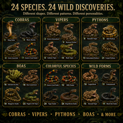 2026 Snake World Advent Calendar – 24 Days of Wild Snake Discoveries