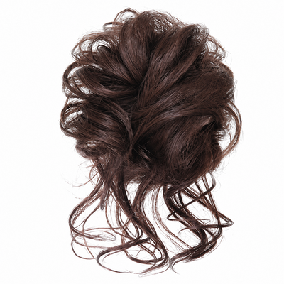 Messy Curly Bun Extension
