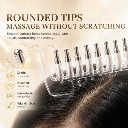 Scalp Serum Applicator Comb