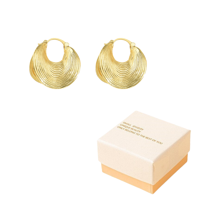 🔥New Arrivals and Best Sellers – Textured Hoop Earrings for Women💫