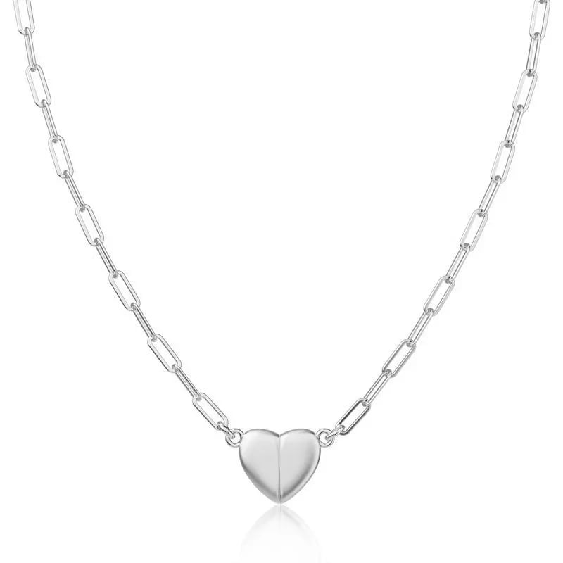 🔥🌹✨Heart Shape Pendant Magnetic Necklace
