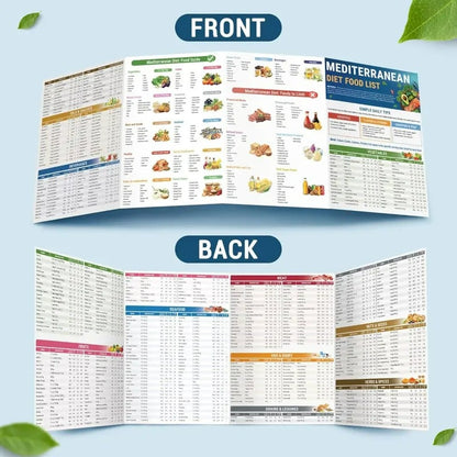 🎁Last Day 50% OFF🥗Feel More Confident About Everyday Meals - 6-Piece Mediterranean Meal Planning Set With A 28-Day Guide And 80 Recipes🍋