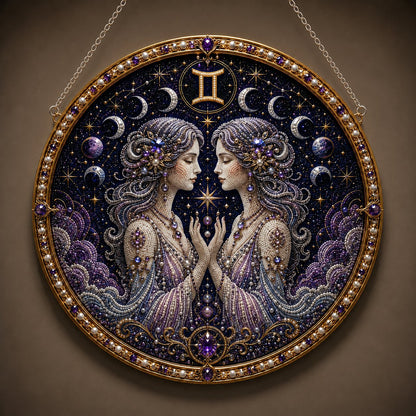 🔥Last Day 49% OFF - 12 Zodiac Signs Pearl Art Kit ♈🌙