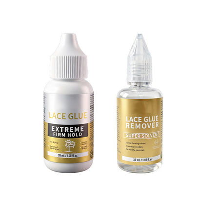 📢📢47% OFF !! ⏰Strong Hold Lace Wig Glue & Remover Combo | Waterproof Long Lasting Wig Adhesive