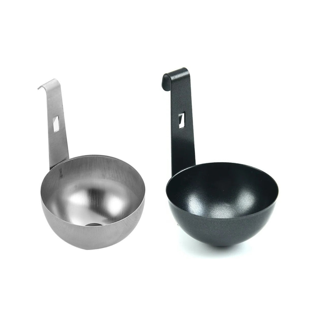 Black + Original Stainless Steel / 2 Pcs
