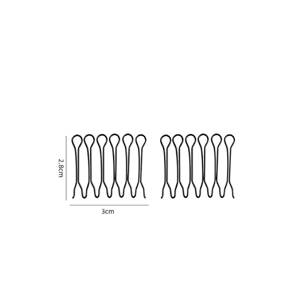 Flexible Invisible Grip Flyaway Hair Comb