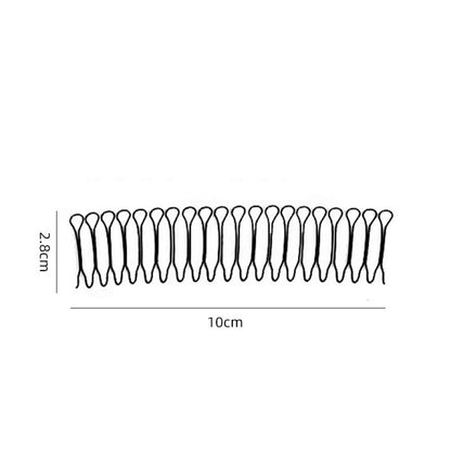 Flexible Invisible Grip Flyaway Hair Comb