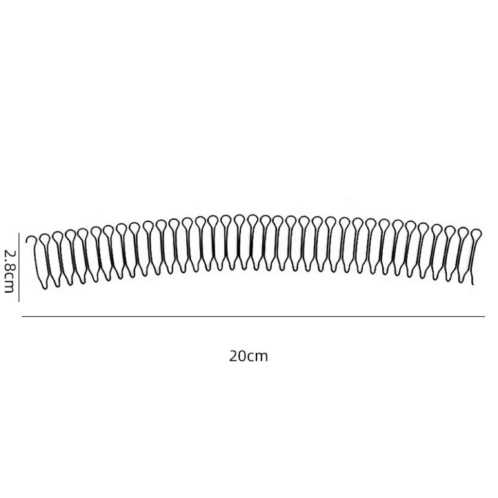 Flexible Invisible Grip Flyaway Hair Comb