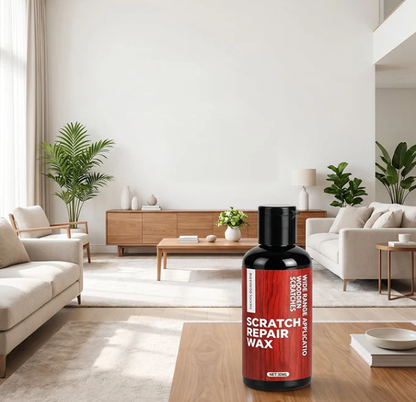 🥳2026 HOT SALE🥳50% OFF! Scratch Repair Wax with Sponge Eraser– Instantly fills scratches & scuffs on wood floors & furniture. Restores natural grain, no need to replace! 💰✨
