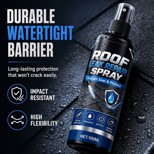 🏠50% OFF NOW ! 💧Powerful Waterproof Leak Repair Spray – Quick-Dry Sealant for Roof Pipe Cracks, Instant Stop Leak Household Repair Coating