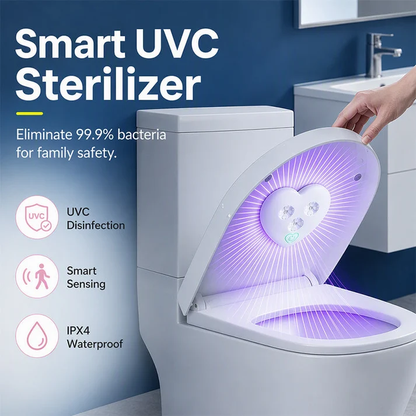 Slimme UVC-sterilisatielamp voor het toile