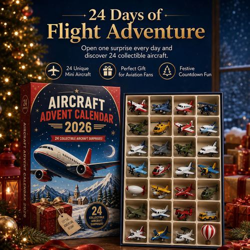 ✈️ Aircraft Advent Calendar 2026 – 24 Days of Flight Adventure