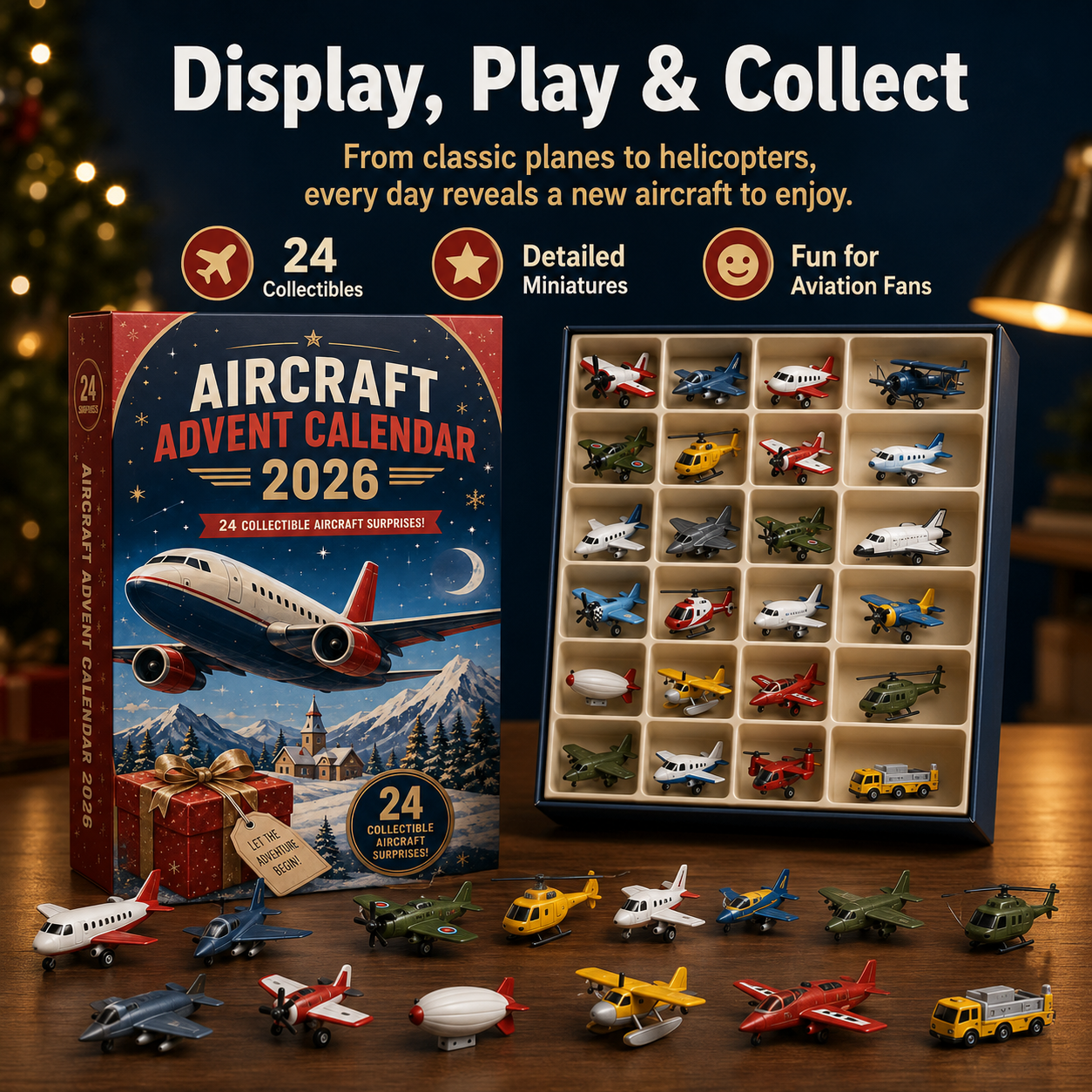 ✈️ Aircraft Advent Calendar 2026 – 24 Days of Flight Adventure