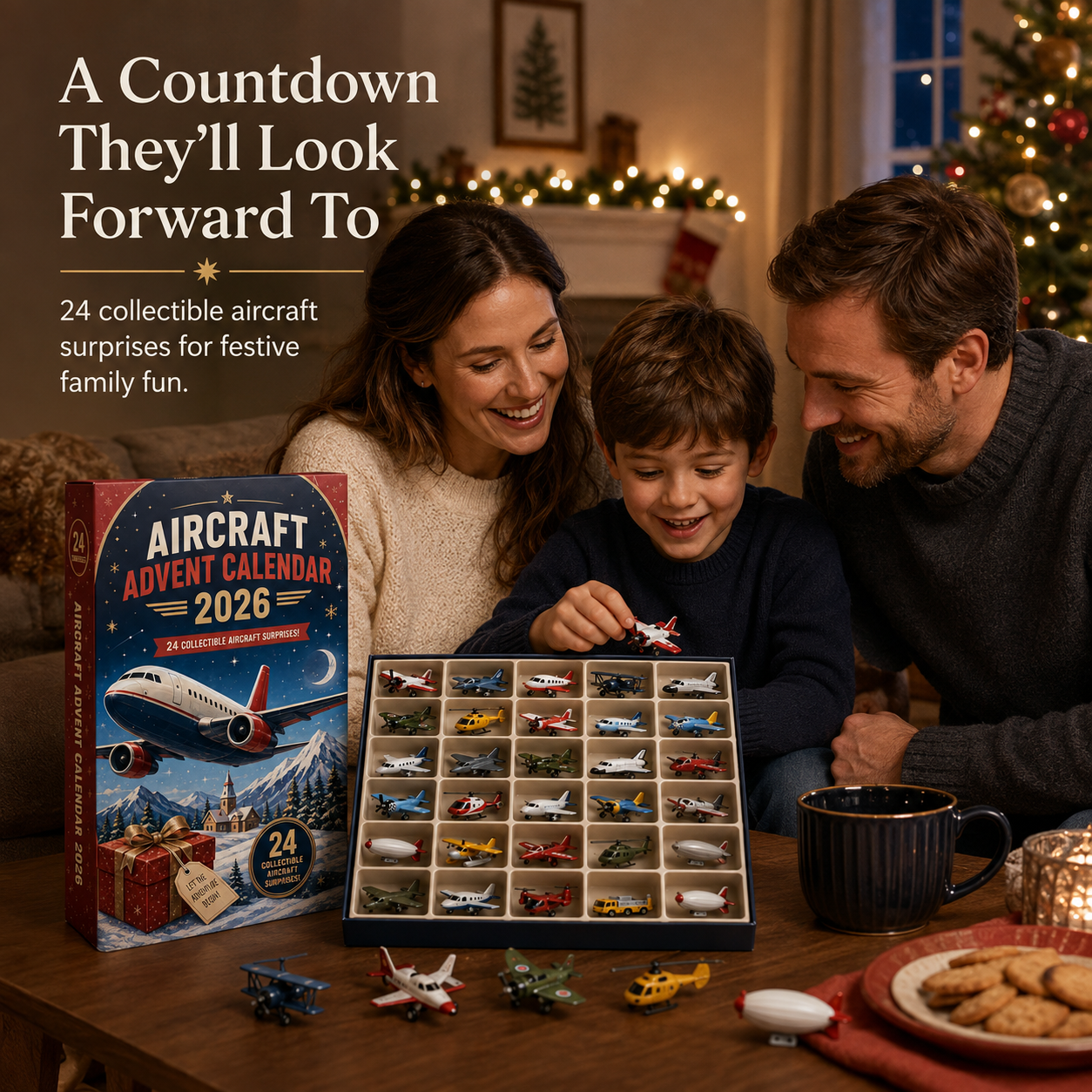 ✈️ Aircraft Advent Calendar 2026 – 24 Days of Flight Adventure
