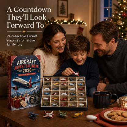 ✈️ Aircraft Advent Calendar 2026 – 24 Days of Flight Adventure