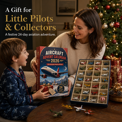 ✈️ Aircraft Advent Calendar 2026 – 24 Days of Flight Adventure