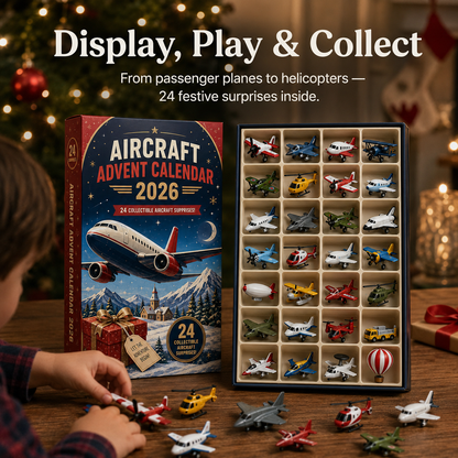✈️ Aircraft Advent Calendar 2026 – 24 Days of Flight Adventure