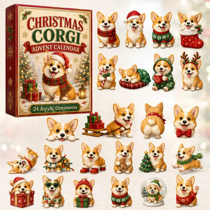 CHRISMAST KICKOFF 48% OFF - 2026 Corgi Christmas Blind Box - 24-Day Festive Countdown - Gift For Dog Lovers