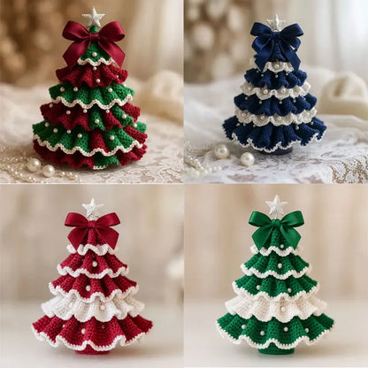 🎄 DIY Crochet Christmas Tree Kit – Create Your Own Holiday Magic
