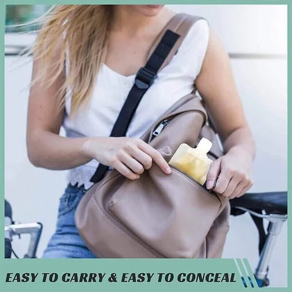 🌷Summer SALE - Portable Travel Fluid Makeup Packing Bag(10 Pcs）