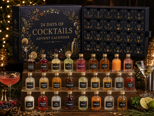 ✨Festive Mixology 24‑Day Cocktail Advent Calendar🔞