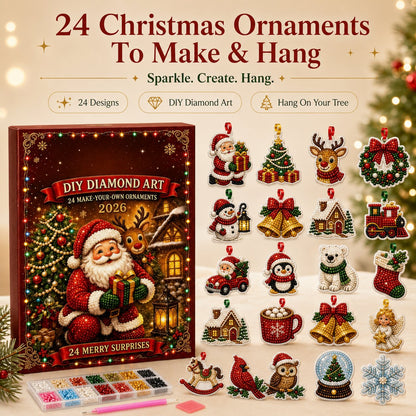 🔥Last Day 49% OFF - 🎄🎅 24 Christmas Ornaments To Make & Hang
