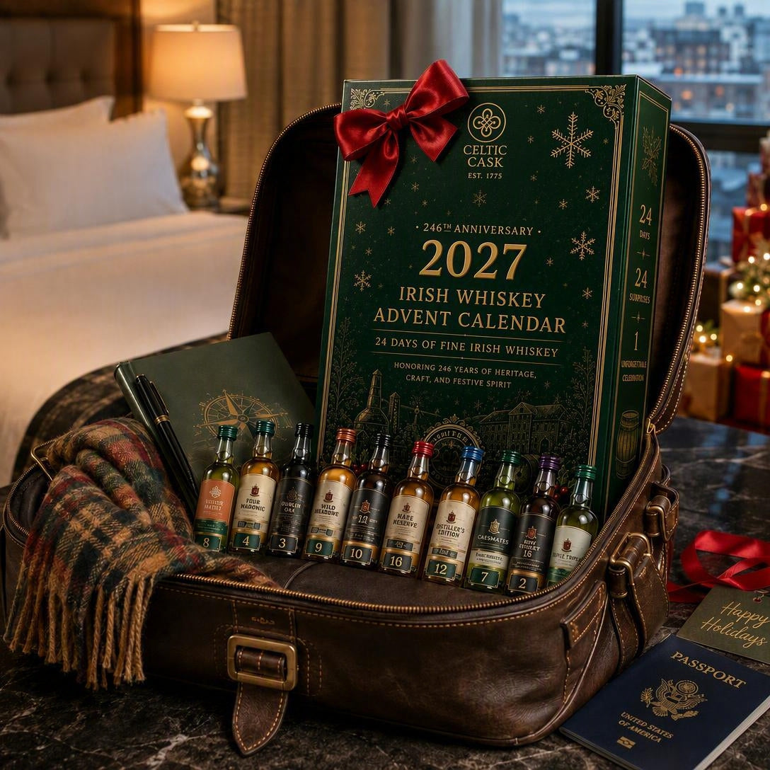 ⏰Limited Stock 49% OFF❄️2026 246th Anniversary Advent Calendar📅24 DAYS OF IRISH WHISKEY