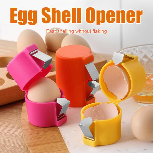 Last Day 50% OFF🥚Efficient Egg Cracking Tool, Handy Egg Separator