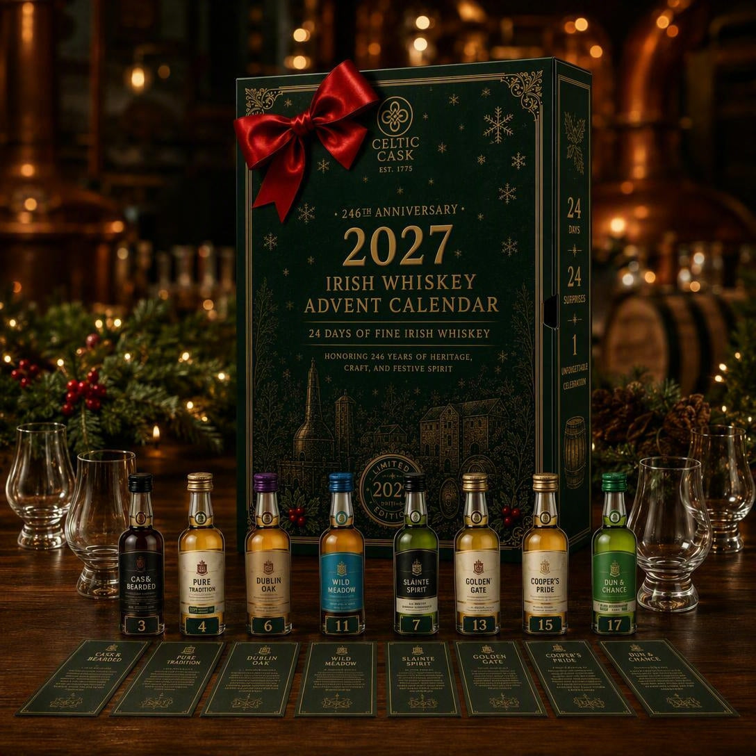 ⏰Limited Stock 49% OFF❄️2026 246th Anniversary Advent Calendar📅24 DAYS OF IRISH WHISKEY