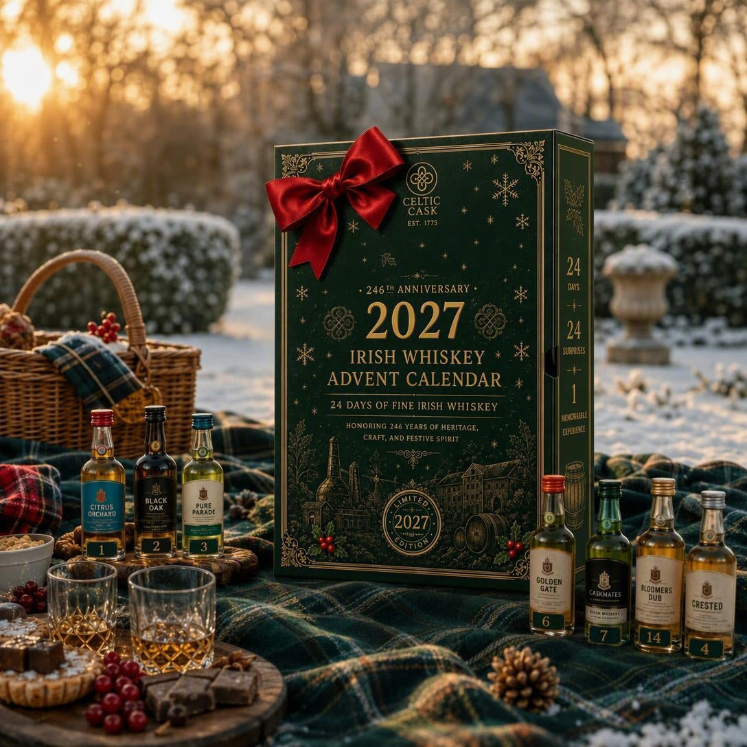 ⏰Limited Stock 49% OFF❄️2026 246th Anniversary Advent Calendar📅24 DAYS OF IRISH WHISKEY