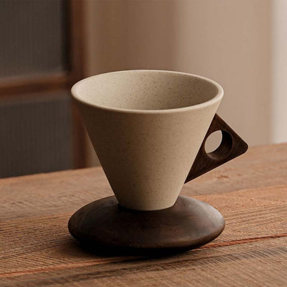 Unique ceramic coffee cup – luxury for your coffee time ☕