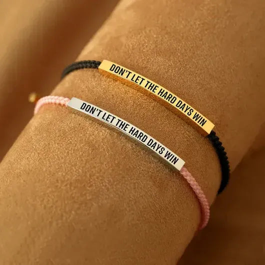🔥Buy 1 Get 1 Free✨Don't Let The Hard Days Win Bracelet