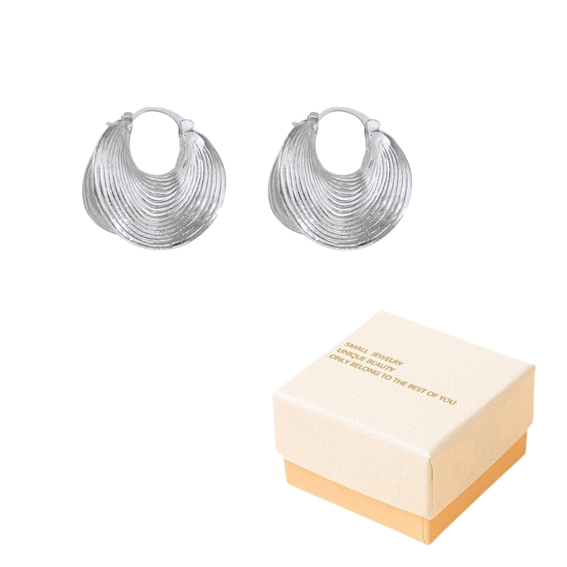 🔥New Arrivals and Best Sellers – Textured Hoop Earrings for Women💫