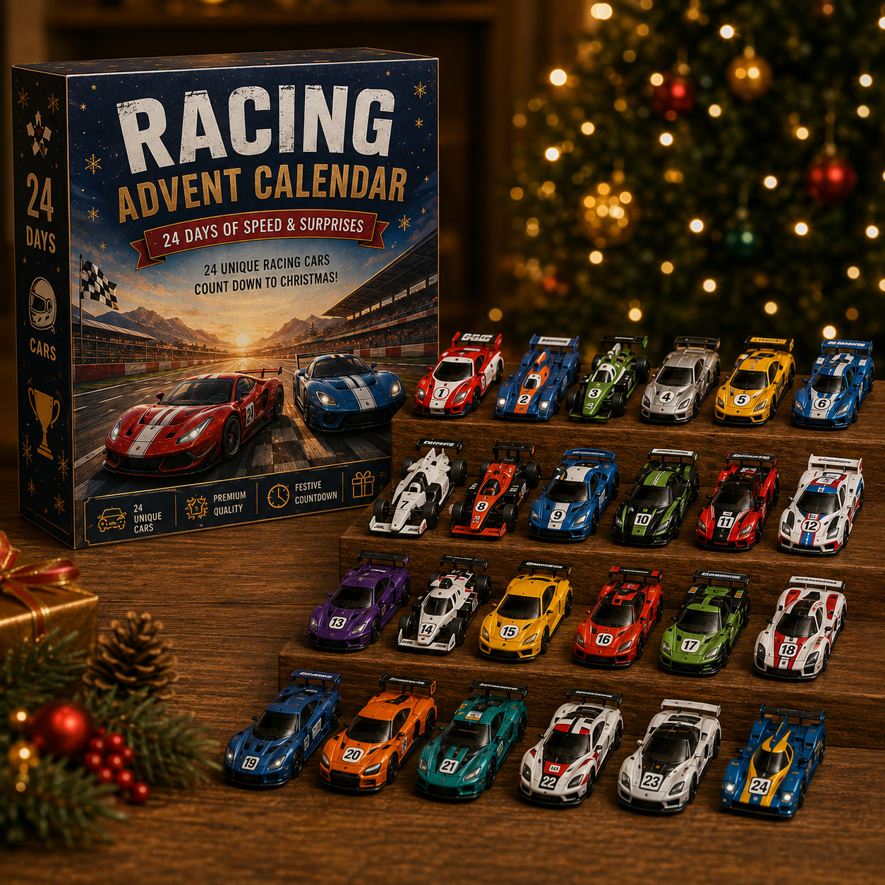 Limited Stock 49% OFF❄️2026 246th Anniversary Advent Calendar🏎️24 DAYS OF RACING DISCOVERY