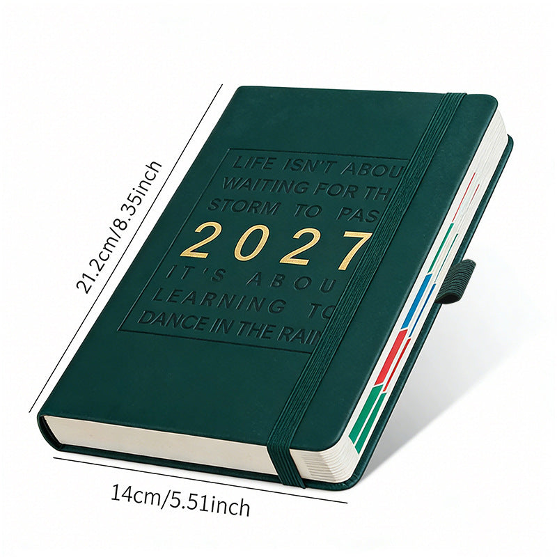 📅 50% OFF NOW! 📓 2027 Calendar Notebook – A5, one day per sheet, date-marked – Ideal for daily logs & future reference ✨