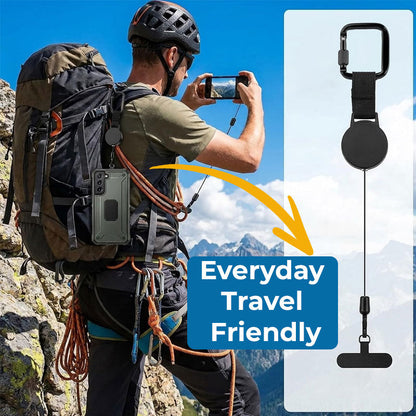 🔒 Retractable anti-theft device for mobile phone