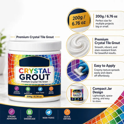 High-Strength Waterproof Crystal Tile Grout