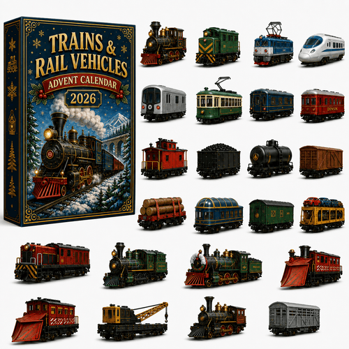 🚂 2026 Railway Advent Calendar – 24 exciting train surprises to discover