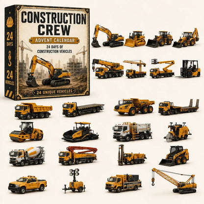 🚜Build the Fleet Collection 24-Day Vehicle Advent Calendar Series