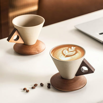 Unique ceramic coffee cup – luxury for your coffee time ☕