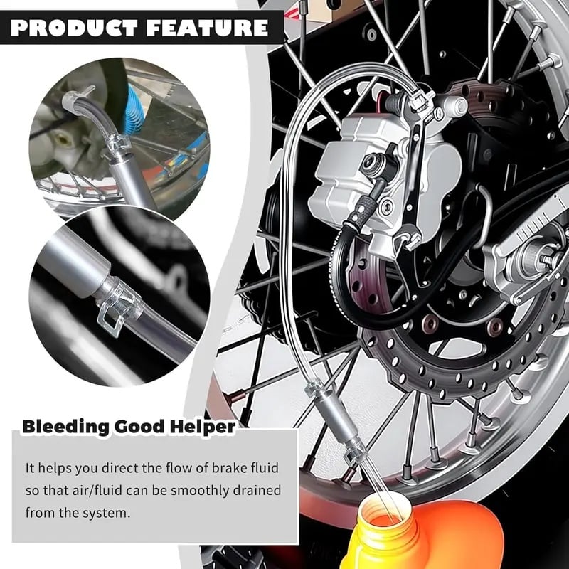 Car Brake Bleeder Hose Kit