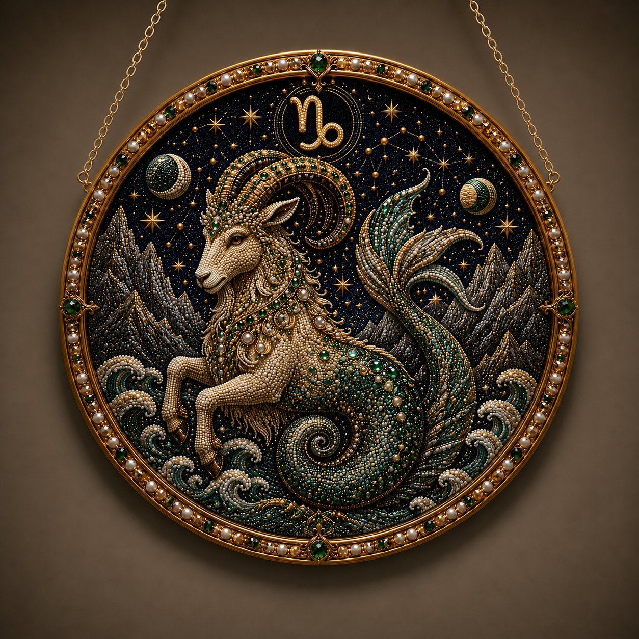 🔥Last Day 49% OFF - 12 Zodiac Signs Pearl Art Kit ♈🌙