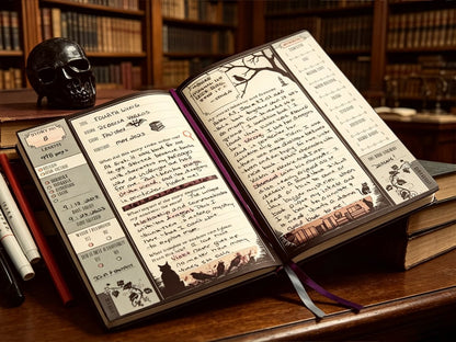 📓Waiting for the Night Reading Journal