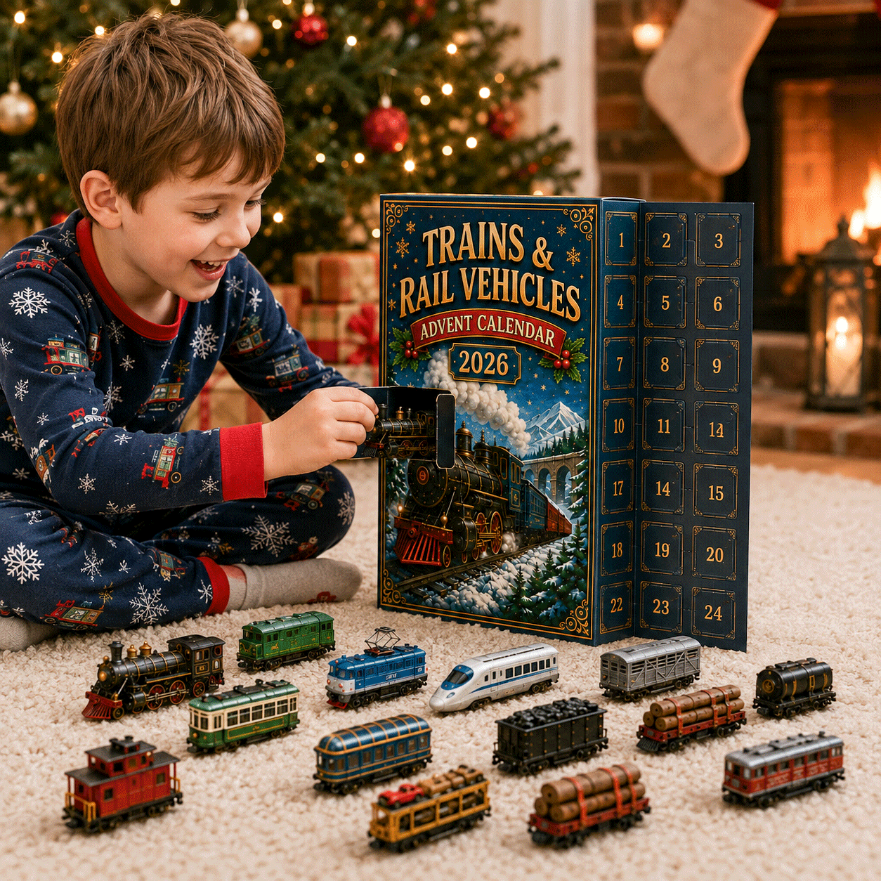 🚂 2026 Railway Advent Calendar – 24 exciting train surprises to discover